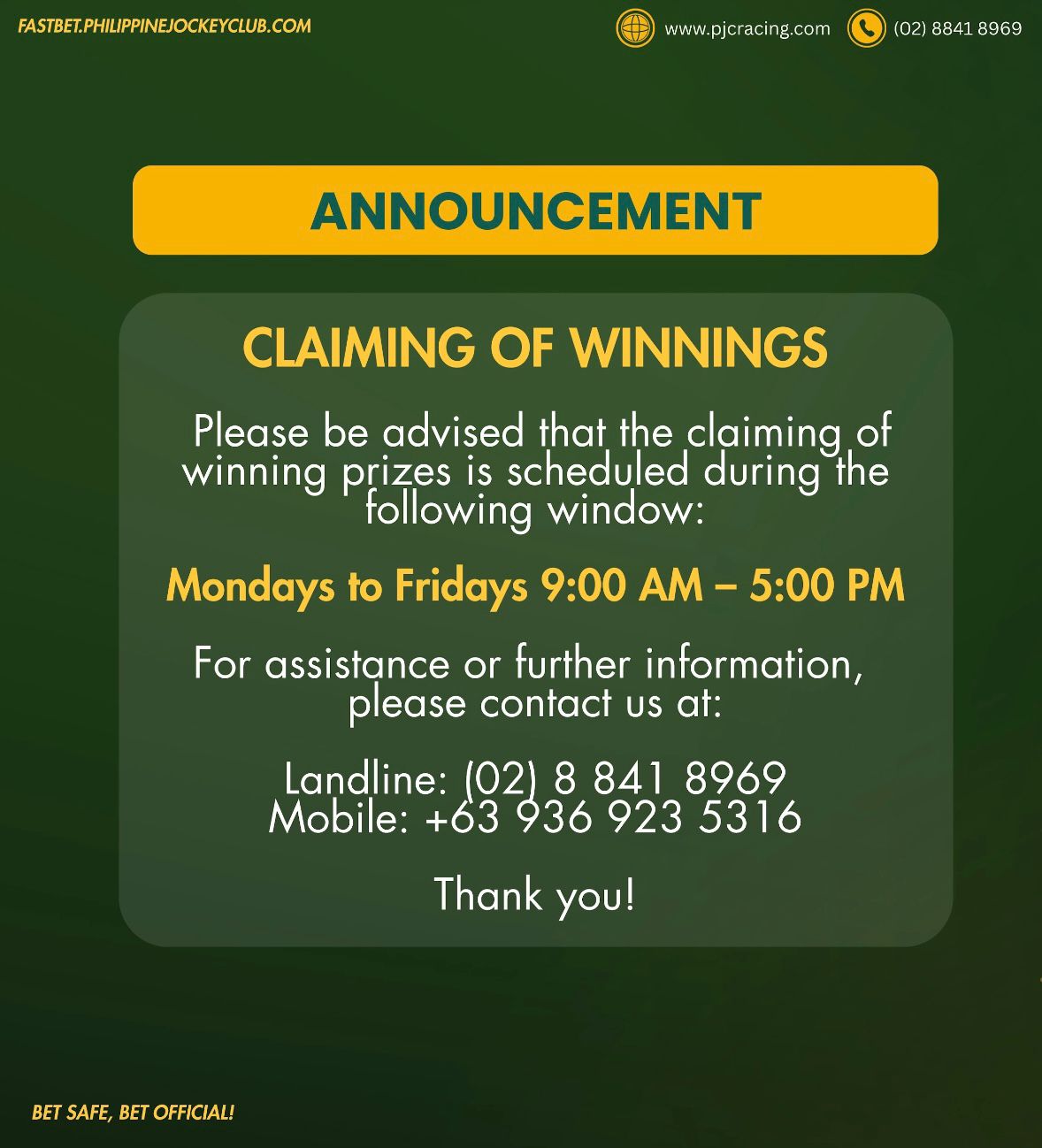 Other Announcement 1